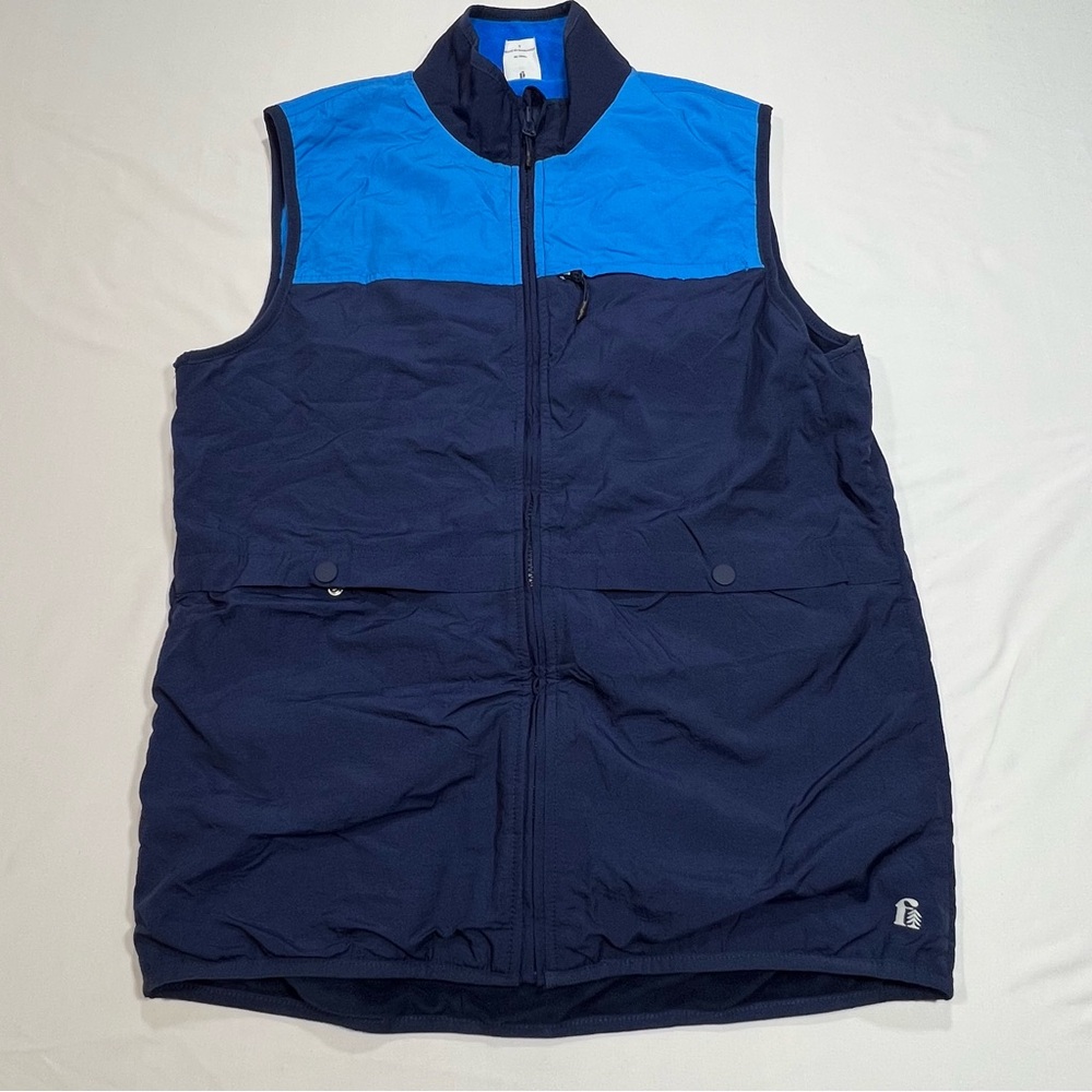 Bonobos Fielder Men’s Small Two-Tone Blue Vest